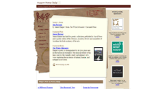Desktop Screenshot of poetrydaily.net
